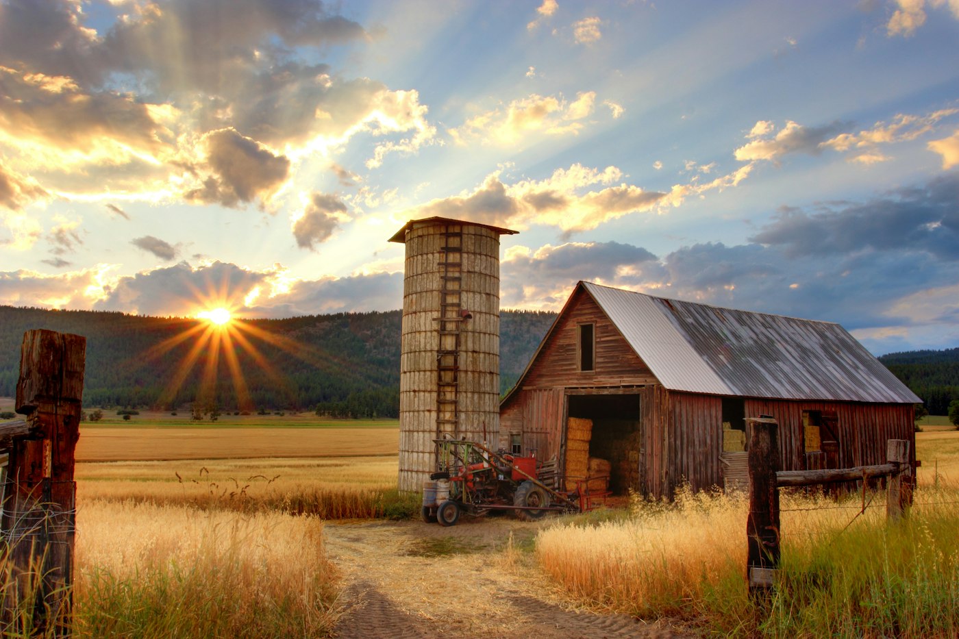 Restored Change Barn building